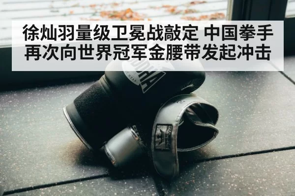 徐灿羽量级卫冕战敲定 中国拳手再次向世界冠军金腰带发起冲击